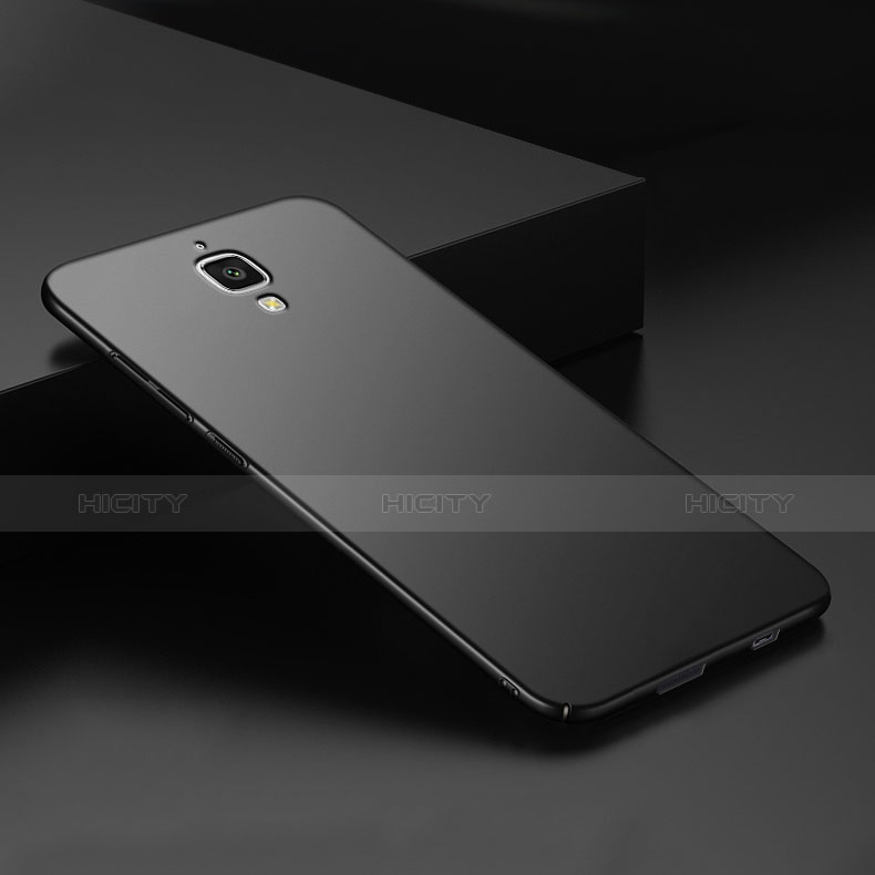 Handyhülle Hülle Kunststoff Schutzhülle Matt M02 für Xiaomi Mi 4 LTE Schwarz groß