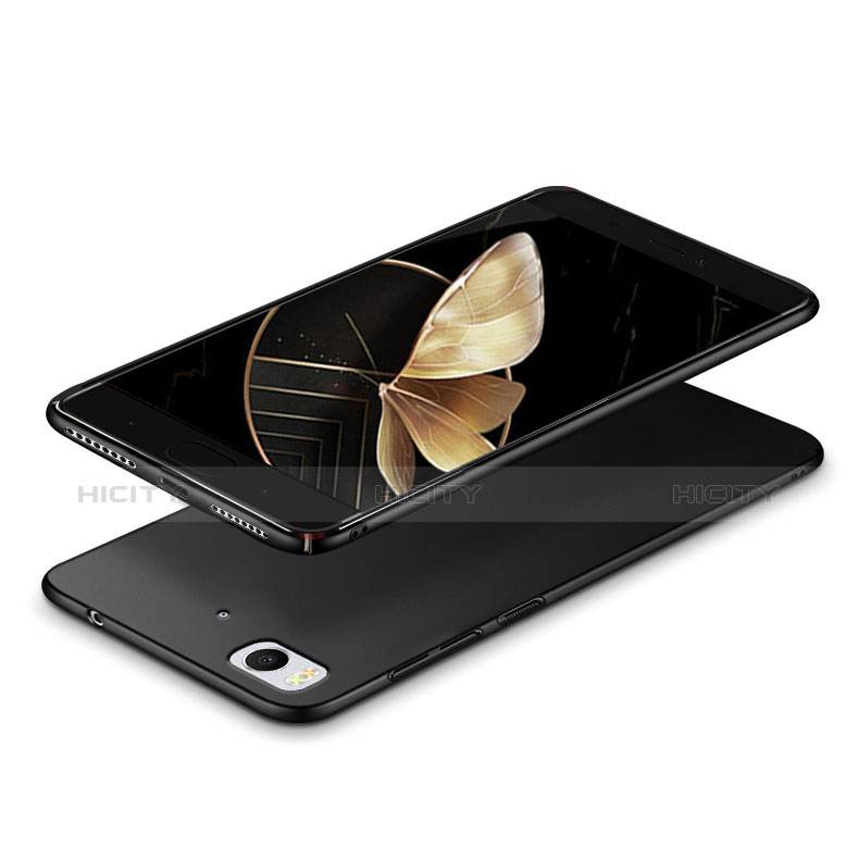 Handyhülle Hülle Kunststoff Schutzhülle Matt M02 für Xiaomi Mi 5S 4G Schwarz