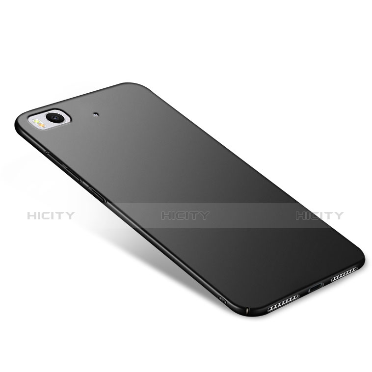 Handyhülle Hülle Kunststoff Schutzhülle Matt M02 für Xiaomi Mi 5S Schwarz groß