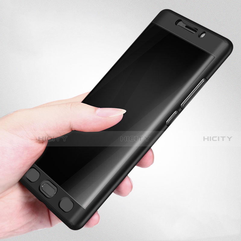 Handyhülle Hülle Kunststoff Schutzhülle Matt M02 für Xiaomi Mi Note 2 Special Edition Schwarz Plus