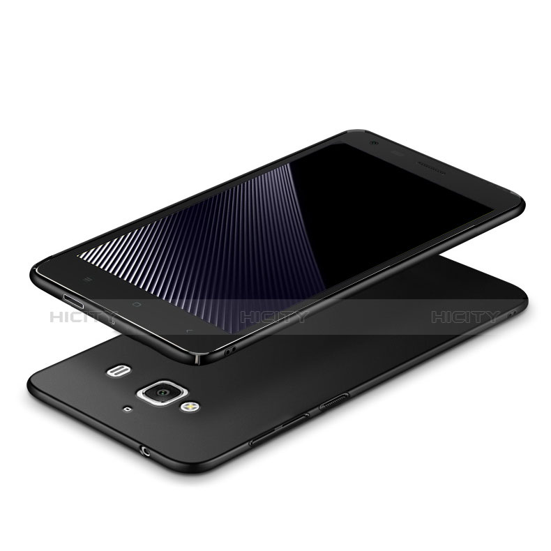 Handyhülle Hülle Kunststoff Schutzhülle Matt M02 für Xiaomi Redmi 2A Schwarz
