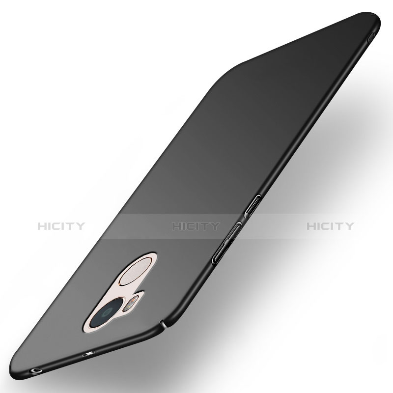 Handyhülle Hülle Kunststoff Schutzhülle Matt M02 für Xiaomi Redmi 4 Prime High Edition Schwarz groß