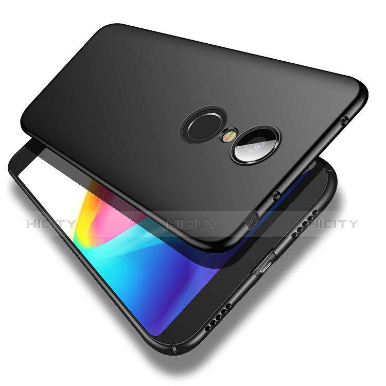 Handyhülle Hülle Kunststoff Schutzhülle Matt M02 für Xiaomi Redmi 5 Schwarz Plus