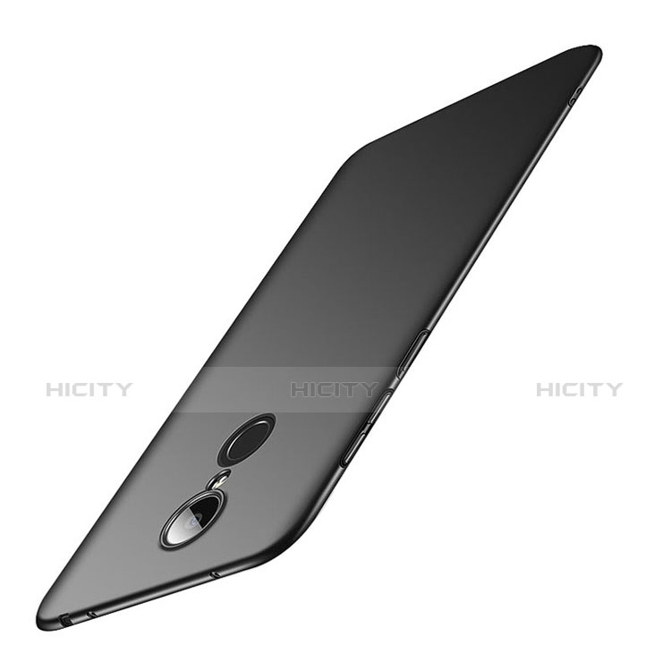 Handyhülle Hülle Kunststoff Schutzhülle Matt M02 für Xiaomi Redmi 5 Schwarz groß