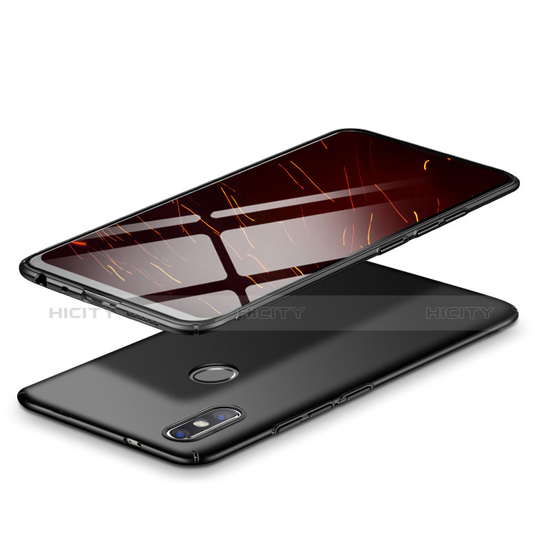 Handyhülle Hülle Kunststoff Schutzhülle Matt M02 für Xiaomi Redmi Note 5 Schwarz Plus