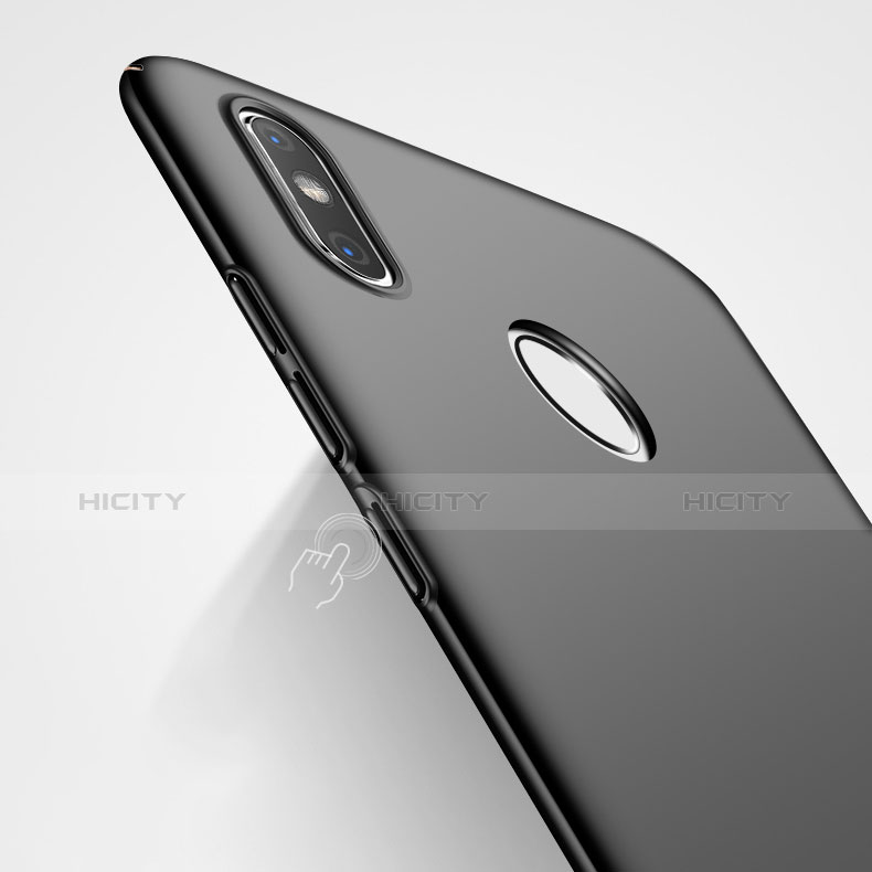 Handyhülle Hülle Kunststoff Schutzhülle Matt M02 für Xiaomi Redmi Note 5 Schwarz groß