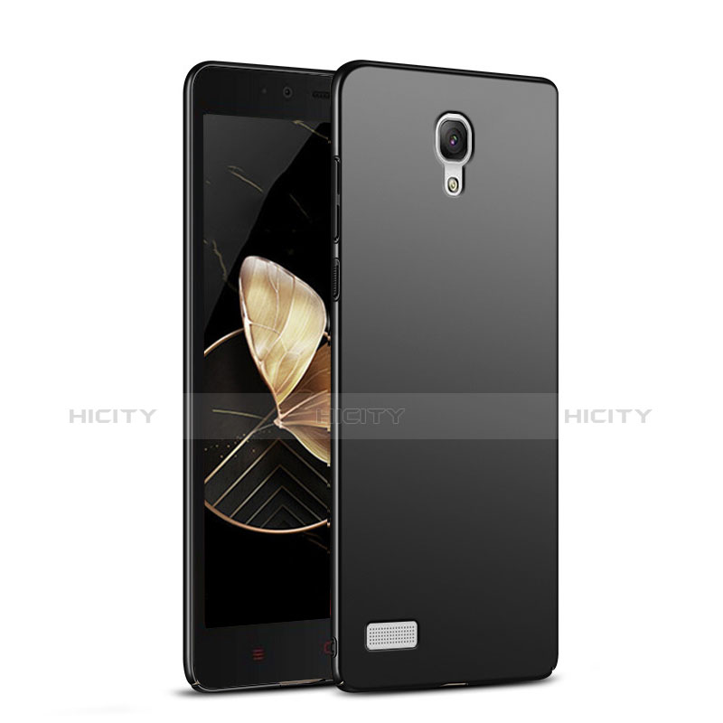 Handyhülle Hülle Kunststoff Schutzhülle Matt M02 für Xiaomi Redmi Note Schwarz