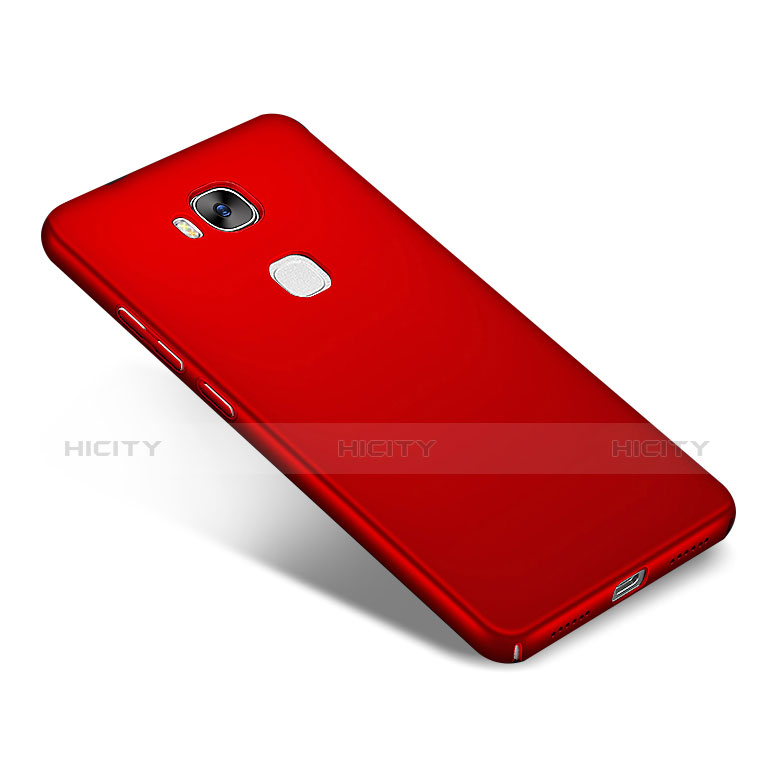 Handyhülle Hülle Kunststoff Schutzhülle Matt M03 für Huawei GR5 Rot groß