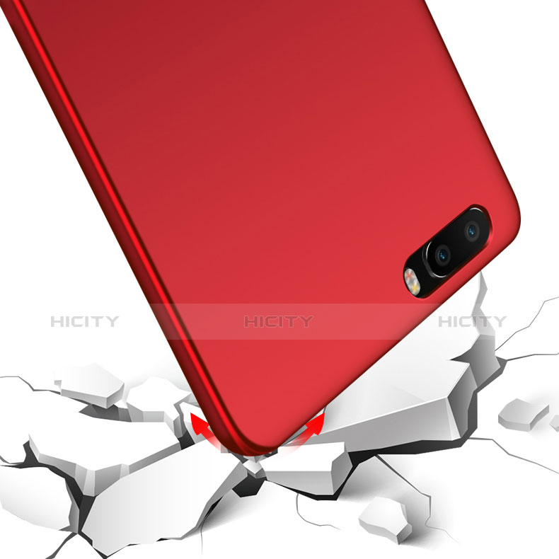 Handyhülle Hülle Kunststoff Schutzhülle Matt M03 für Huawei Honor 6 Plus Rot groß