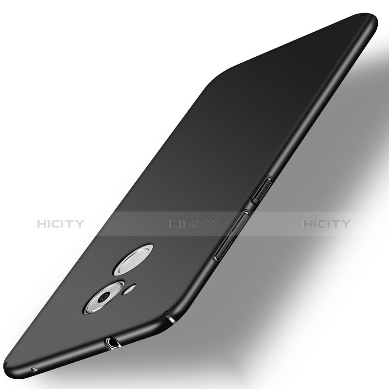 Handyhülle Hülle Kunststoff Schutzhülle Matt M03 für Huawei Honor 6C Schwarz groß