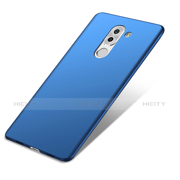 Handyhülle Hülle Kunststoff Schutzhülle Matt M03 für Huawei Honor 6X Blau