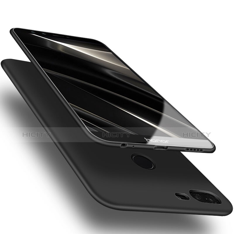Handyhülle Hülle Kunststoff Schutzhülle Matt M03 für Huawei Honor 9 Lite Schwarz Plus