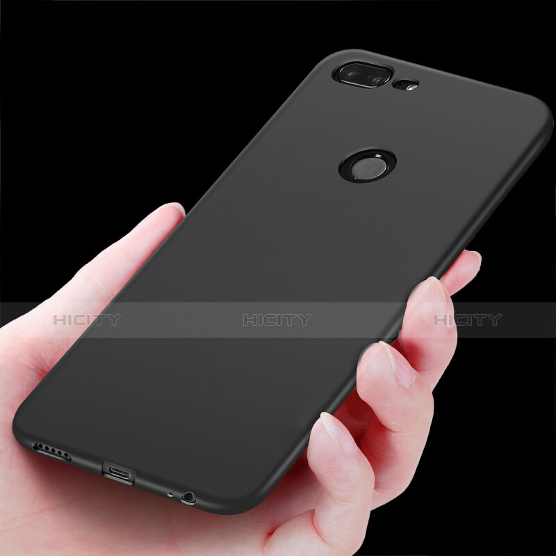 Handyhülle Hülle Kunststoff Schutzhülle Matt M03 für Huawei Honor 9 Lite Schwarz groß