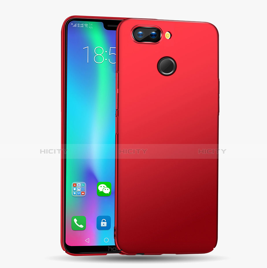 Handyhülle Hülle Kunststoff Schutzhülle Matt M03 für Huawei Honor 9i Rot groß