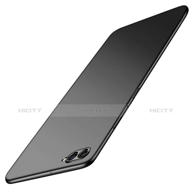 Handyhülle Hülle Kunststoff Schutzhülle Matt M03 für Huawei Nova 2S Schwarz groß