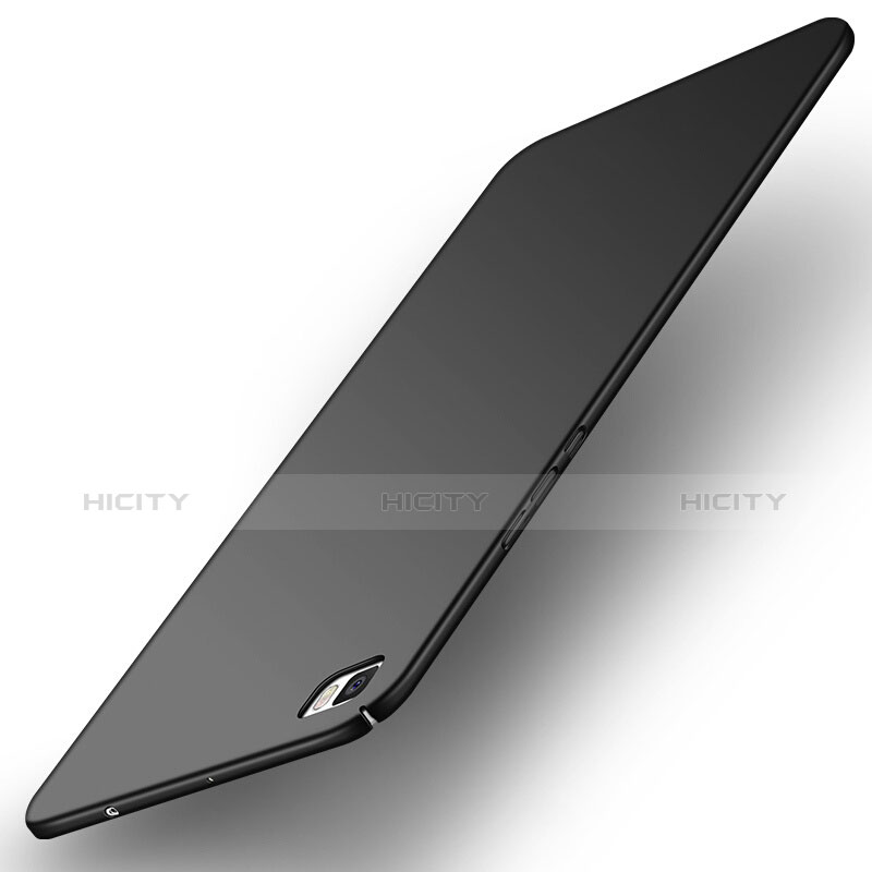 Handyhülle Hülle Kunststoff Schutzhülle Matt M03 für Huawei P8 Lite Schwarz