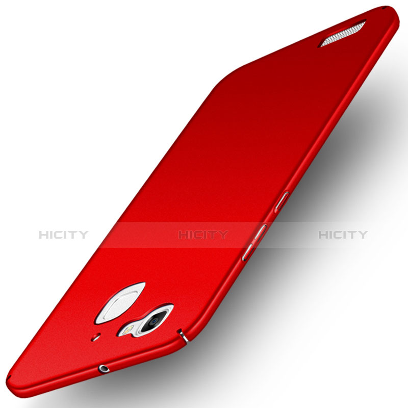 Handyhülle Hülle Kunststoff Schutzhülle Matt M03 für Huawei P8 Lite Smart Rot