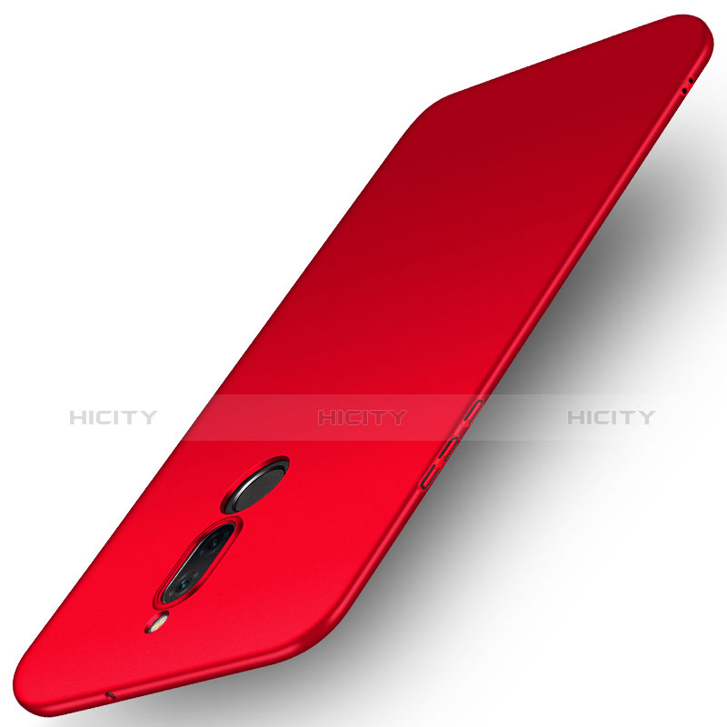 Handyhülle Hülle Kunststoff Schutzhülle Matt M03 für Huawei Rhone Rot groß