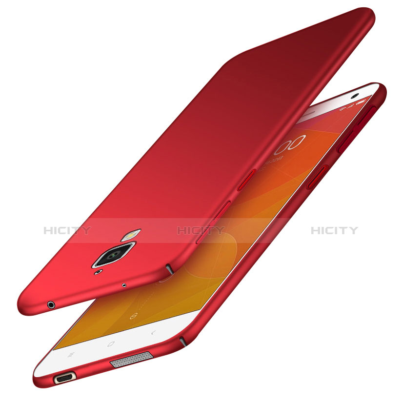 Handyhülle Hülle Kunststoff Schutzhülle Matt M03 für Xiaomi Mi 4 LTE Rot
