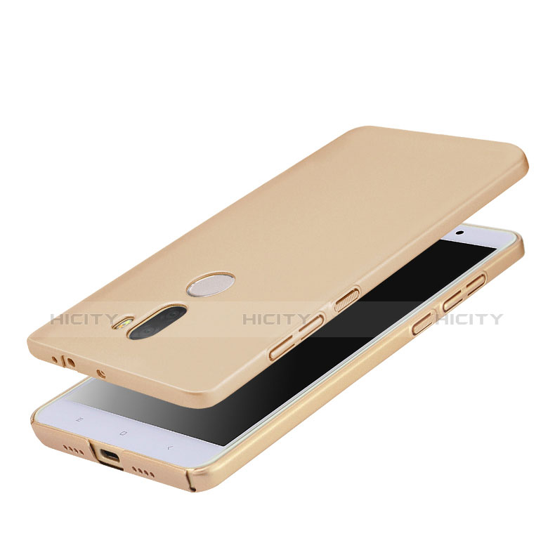 Handyhülle Hülle Kunststoff Schutzhülle Matt M03 für Xiaomi Mi 5S Plus Gold Plus