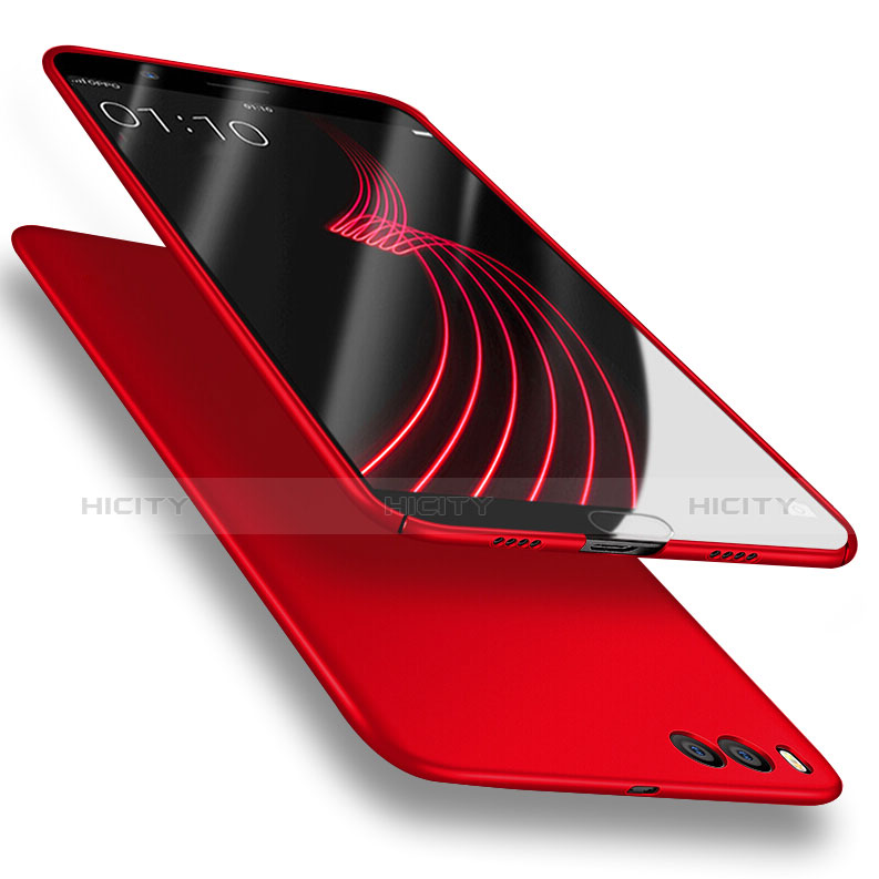 Handyhülle Hülle Kunststoff Schutzhülle Matt M03 für Xiaomi Mi Note 3 Rot