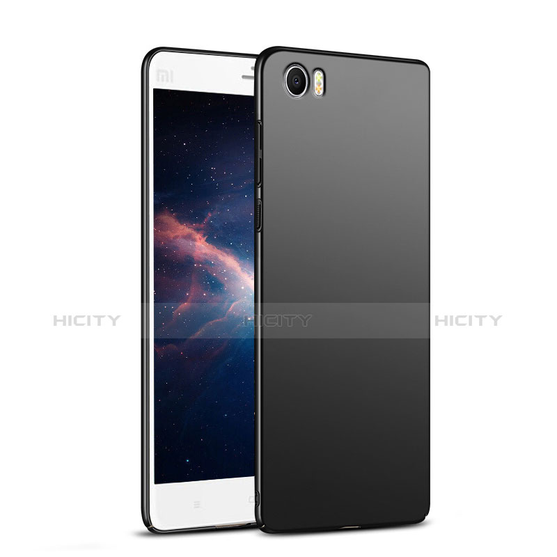 Handyhülle Hülle Kunststoff Schutzhülle Matt M03 für Xiaomi Mi Note Schwarz Plus
