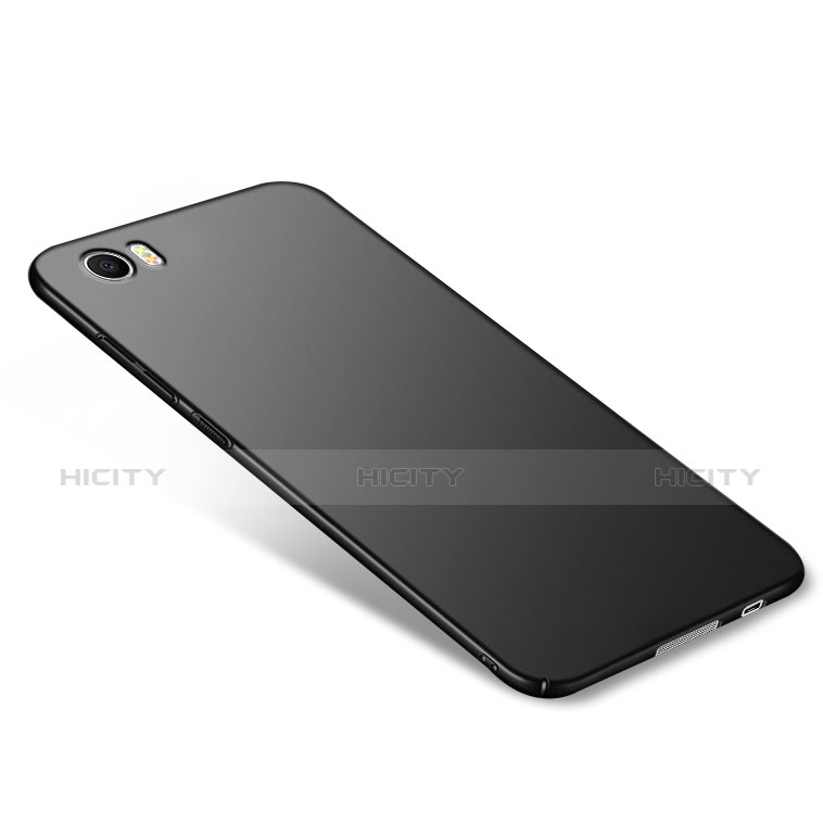 Handyhülle Hülle Kunststoff Schutzhülle Matt M03 für Xiaomi Mi Note Schwarz groß