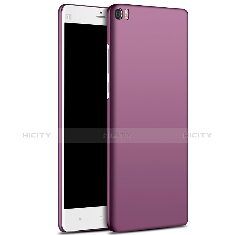 Handyhülle Hülle Kunststoff Schutzhülle Matt M03 für Xiaomi Mi Note Violett Plus