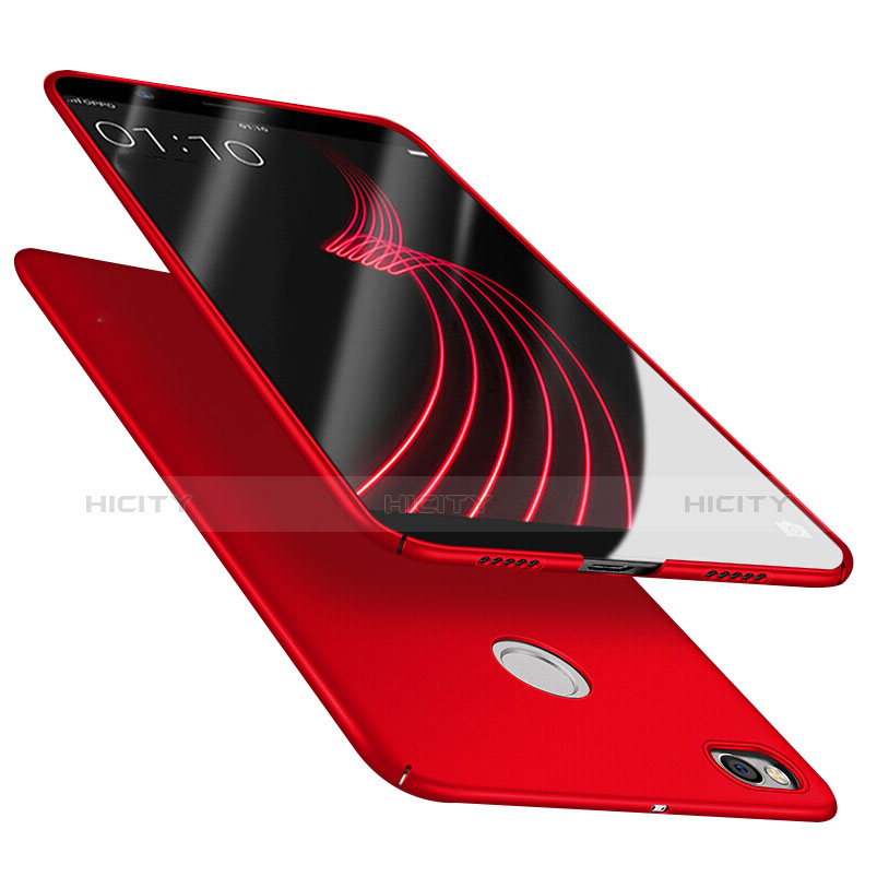 Handyhülle Hülle Kunststoff Schutzhülle Matt M03 für Xiaomi Redmi 4X Rot Plus