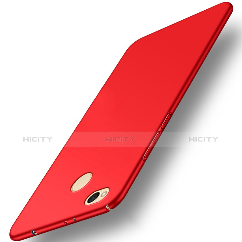 Handyhülle Hülle Kunststoff Schutzhülle Matt M03 für Xiaomi Redmi 4X Rot