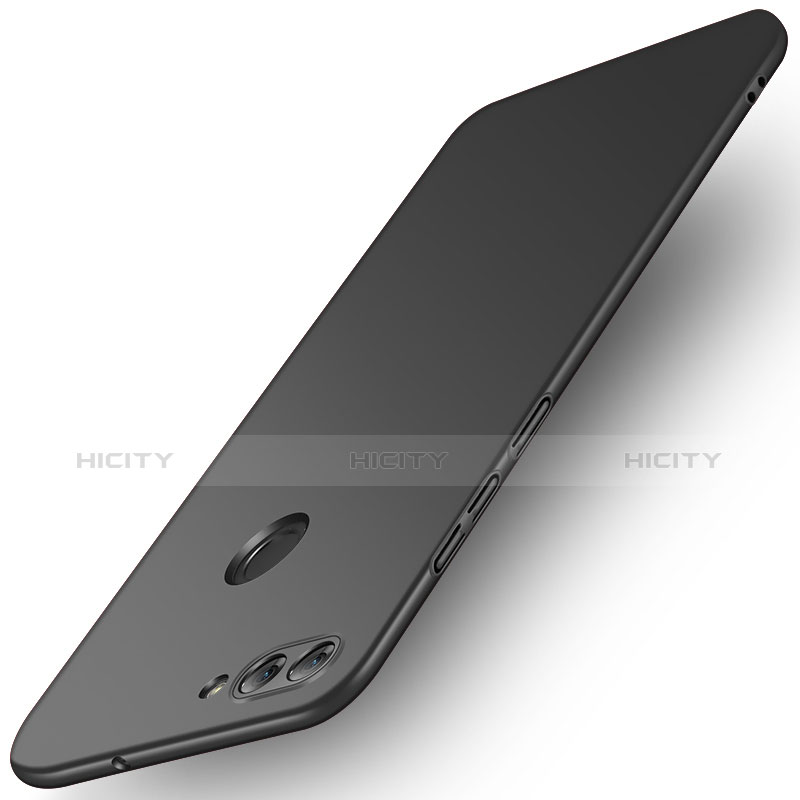 Handyhülle Hülle Kunststoff Schutzhülle Matt M04 für Huawei Enjoy 7S Schwarz