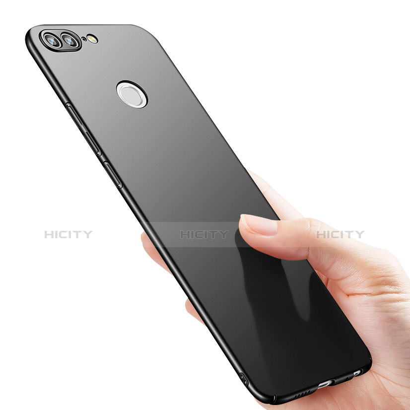 Handyhülle Hülle Kunststoff Schutzhülle Matt M04 für Huawei Honor 9 Lite Schwarz groß