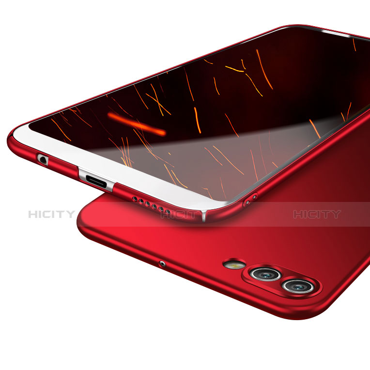 Handyhülle Hülle Kunststoff Schutzhülle Matt M04 für Huawei Nova 2S Rot Plus