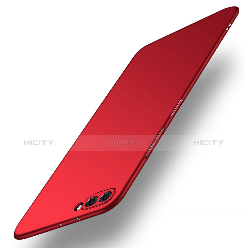 Handyhülle Hülle Kunststoff Schutzhülle Matt M04 für Huawei Nova 2S Rot groß