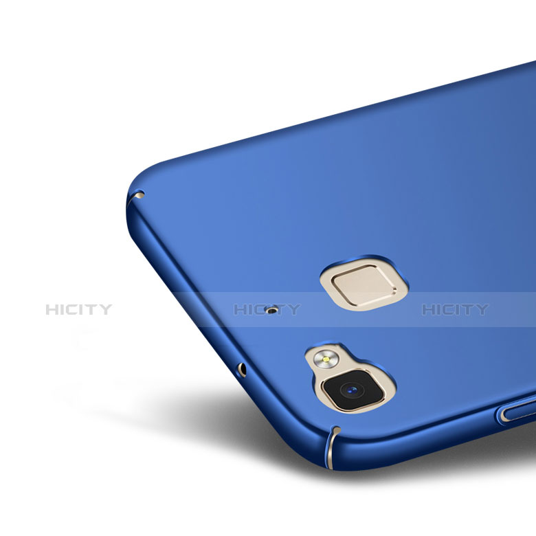 Handyhülle Hülle Kunststoff Schutzhülle Matt M04 für Huawei P8 Lite Smart Blau