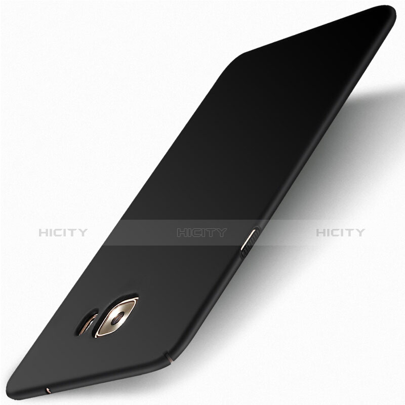 Handyhülle Hülle Kunststoff Schutzhülle Matt M04 für Samsung Galaxy C5 Pro C5010 Schwarz groß
