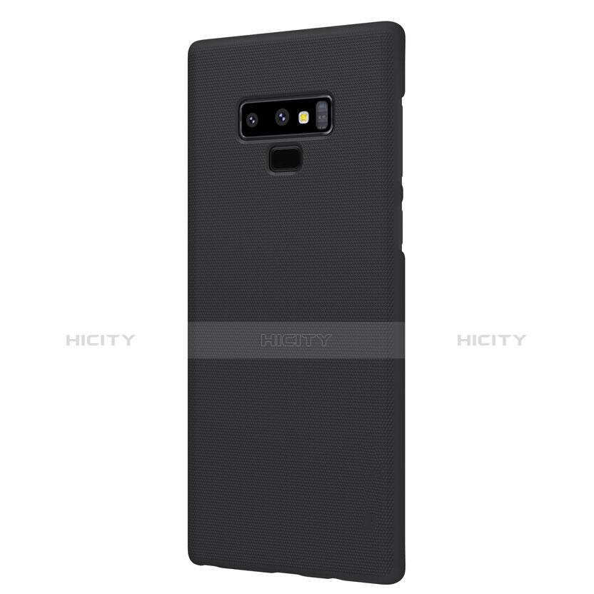 Handyhülle Hülle Kunststoff Schutzhülle Matt M04 für Samsung Galaxy Note 9 Schwarz groß
