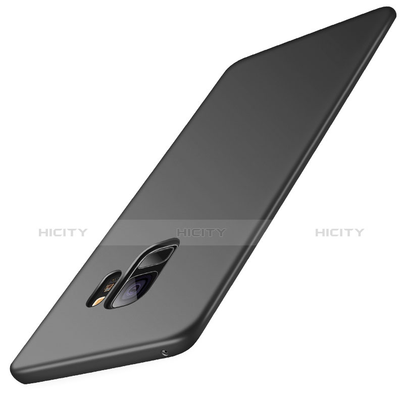 Handyhülle Hülle Kunststoff Schutzhülle Matt M04 für Samsung Galaxy S9 Schwarz