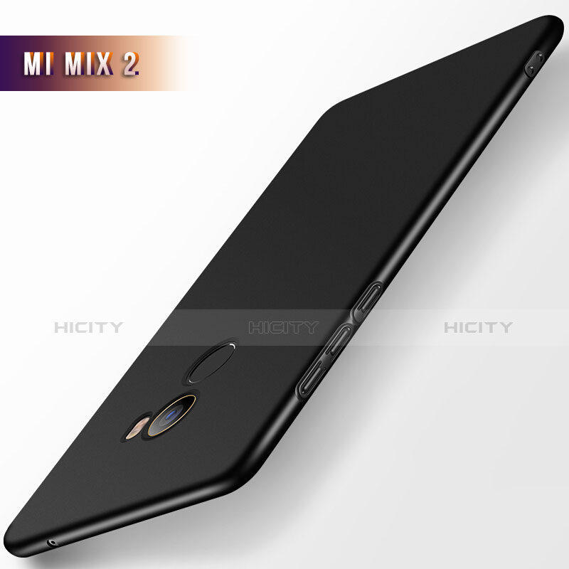 Handyhülle Hülle Kunststoff Schutzhülle Matt M04 für Xiaomi Mi Mix 2 Schwarz Plus