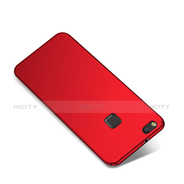 Handyhülle Hülle Kunststoff Schutzhülle Matt M05 für Huawei Honor 8 Lite Rot groß