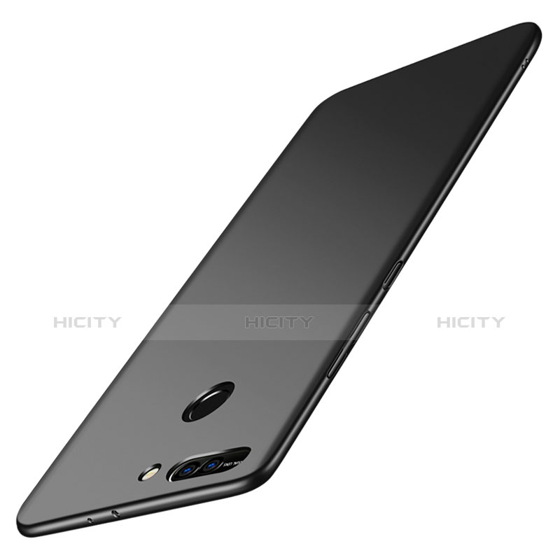 Handyhülle Hülle Kunststoff Schutzhülle Matt M05 für Huawei Honor V9 Schwarz groß