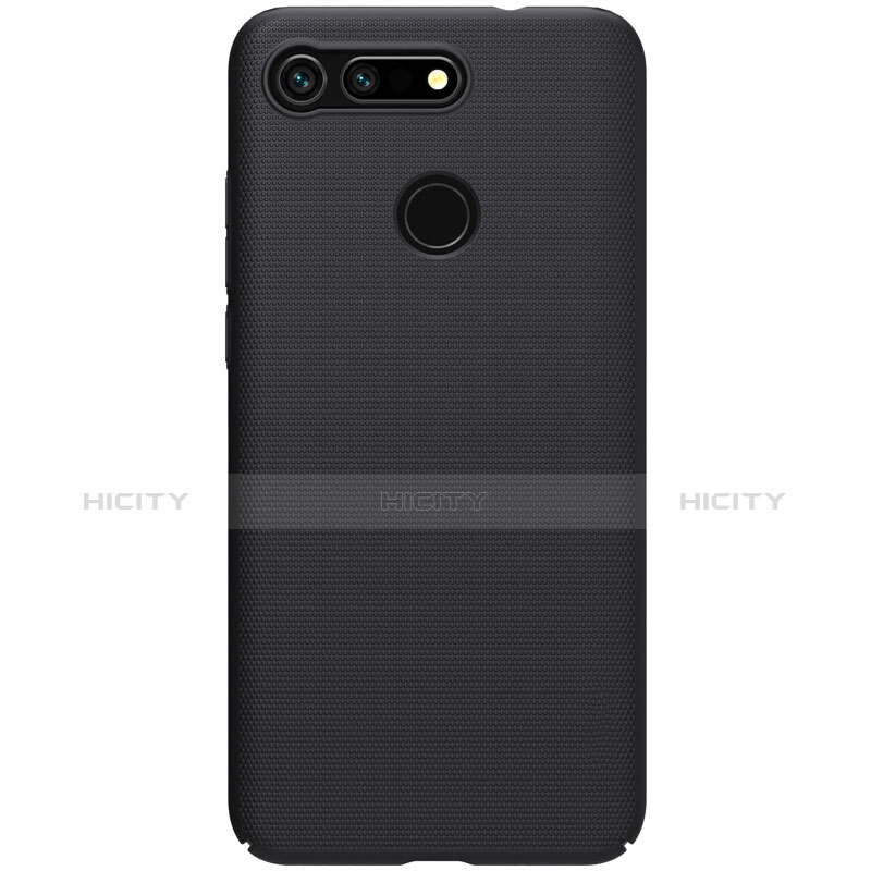 Handyhülle Hülle Kunststoff Schutzhülle Matt M05 für Huawei Honor View 20 Schwarz groß