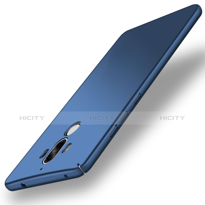 Handyhülle Hülle Kunststoff Schutzhülle Matt M05 für Huawei Mate 9 Blau