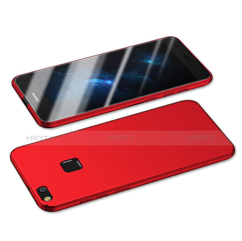 Handyhülle Hülle Kunststoff Schutzhülle Matt M05 für Huawei Nova Lite Rot Plus