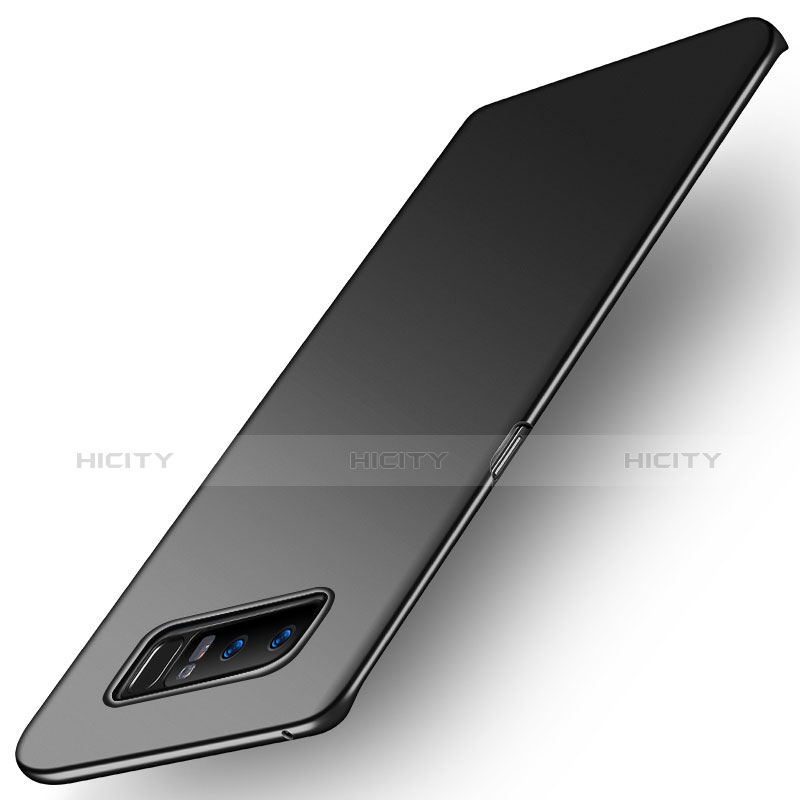 Handyhülle Hülle Kunststoff Schutzhülle Matt M05 für Samsung Galaxy Note 8 Duos N950F Schwarz