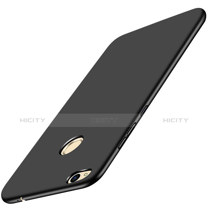 Handyhülle Hülle Kunststoff Schutzhülle Matt M06 für Huawei GR3 (2017) Schwarz groß