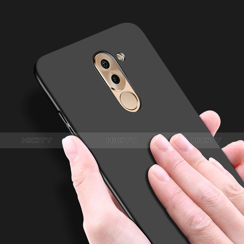 Handyhülle Hülle Kunststoff Schutzhülle Matt M06 für Huawei GR5 (2017) Schwarz