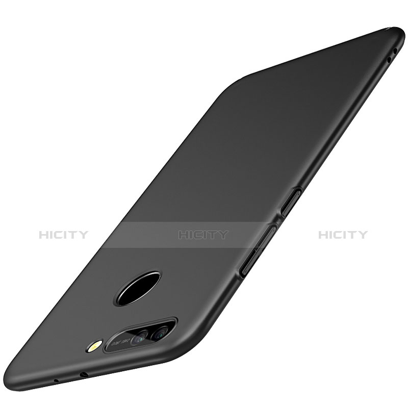 Handyhülle Hülle Kunststoff Schutzhülle Matt M06 für Huawei Honor V9 Schwarz groß