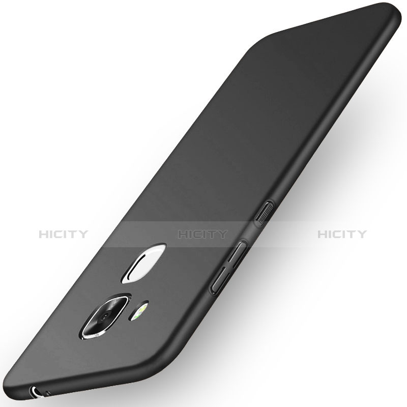 Handyhülle Hülle Kunststoff Schutzhülle Matt M06 für Huawei Nova Plus Schwarz groß