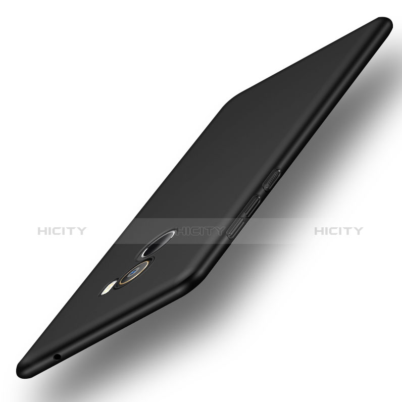 Handyhülle Hülle Kunststoff Schutzhülle Matt M06 für Xiaomi Mi Mix 2 Schwarz groß